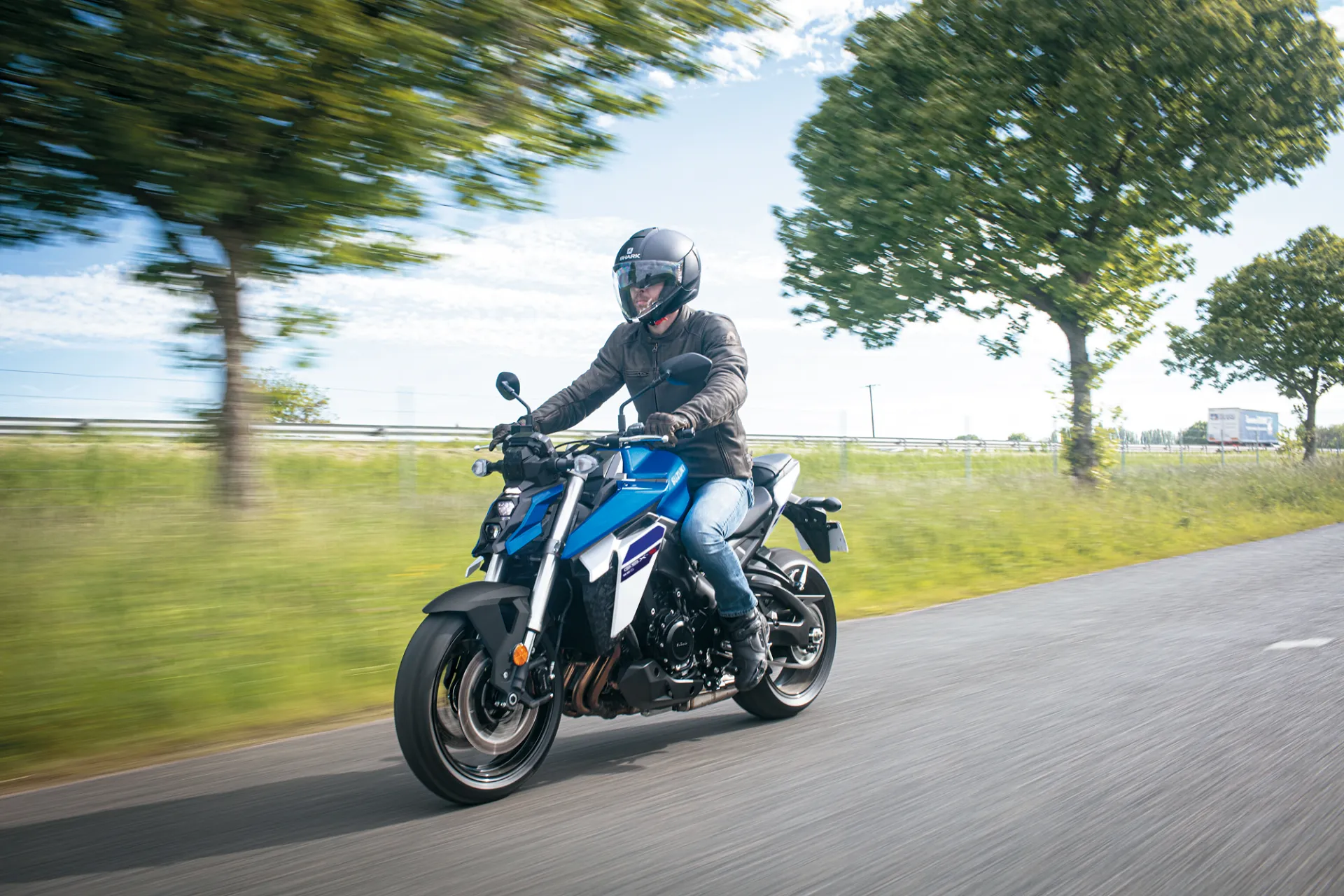 Suzuki motor in actie